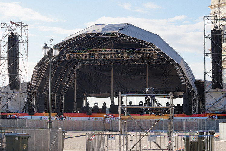 Noleggio di Palchi Modulari a Roma