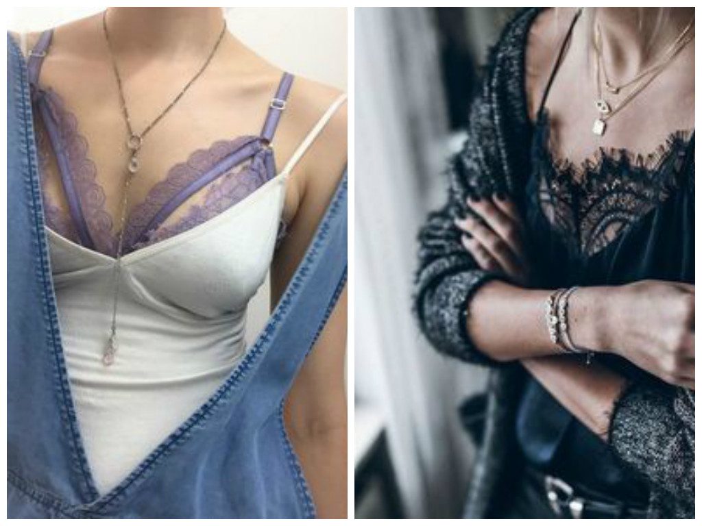 E' tornato di moda l'intimo da mostrare